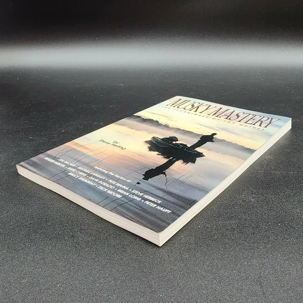 Musky Mastery‎ Steve Heiting Paperback Book New Old Stk Fishing Guide Techniques